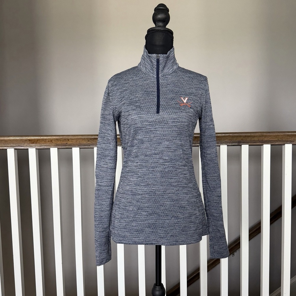 Nike Golf Dri-Fit University of Virginia Cavaliers Womens S 1/2 Zip Pullover